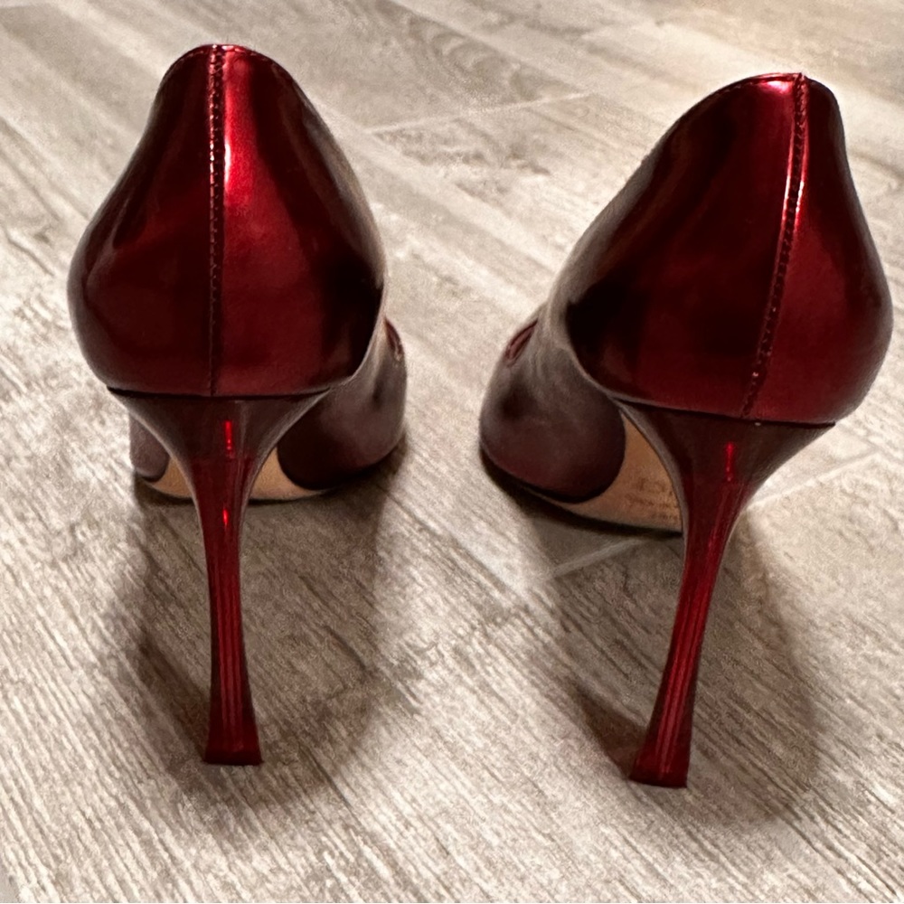 Christian Dior burgundy heels - Picture 7 of 13